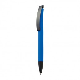 Pix siliconat cu clips metalic negru- BRESCIA 0099 albastru