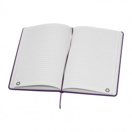 Carnetel A5 80 file liniate coperti PU,  Violet - 2526112