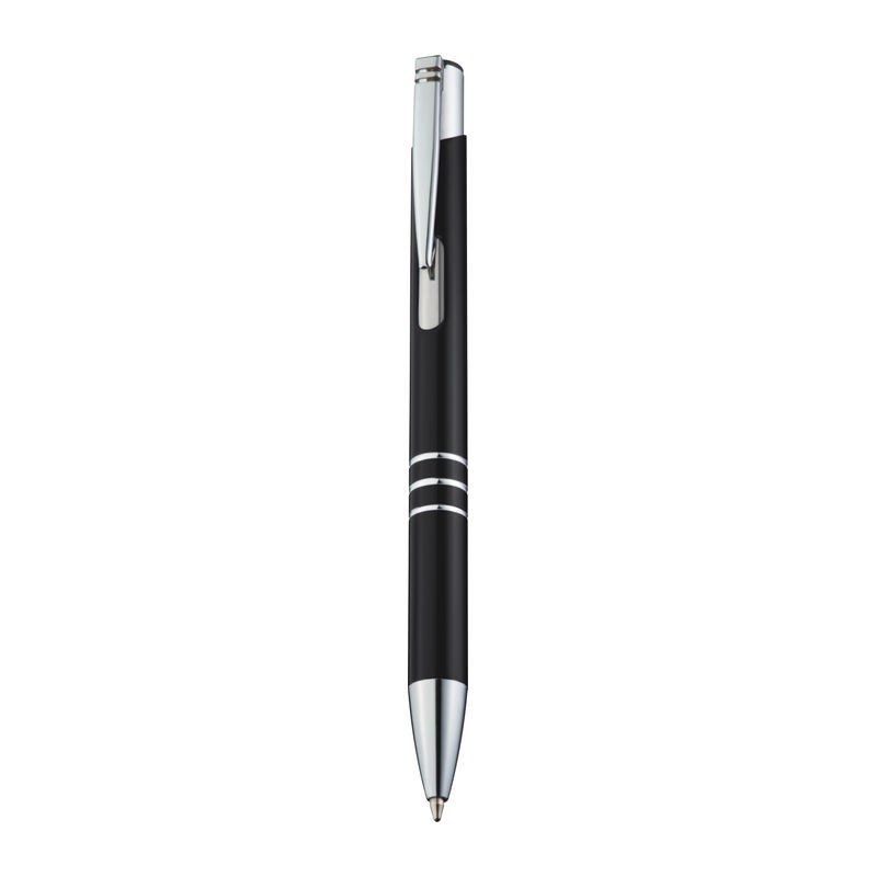 Pix metalic cu 3 inele ASCOT- 1333903, Negru Pix metalic cu 3 inele ASCOT- 1333903, Negru