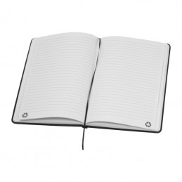 Carnetel A5 80 file liniate coperti PU,  Negru - 2526103