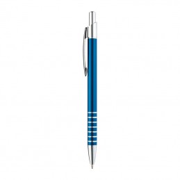 Pix metalic slim cu 7 inele ITABELA 2762 Albastru Blue