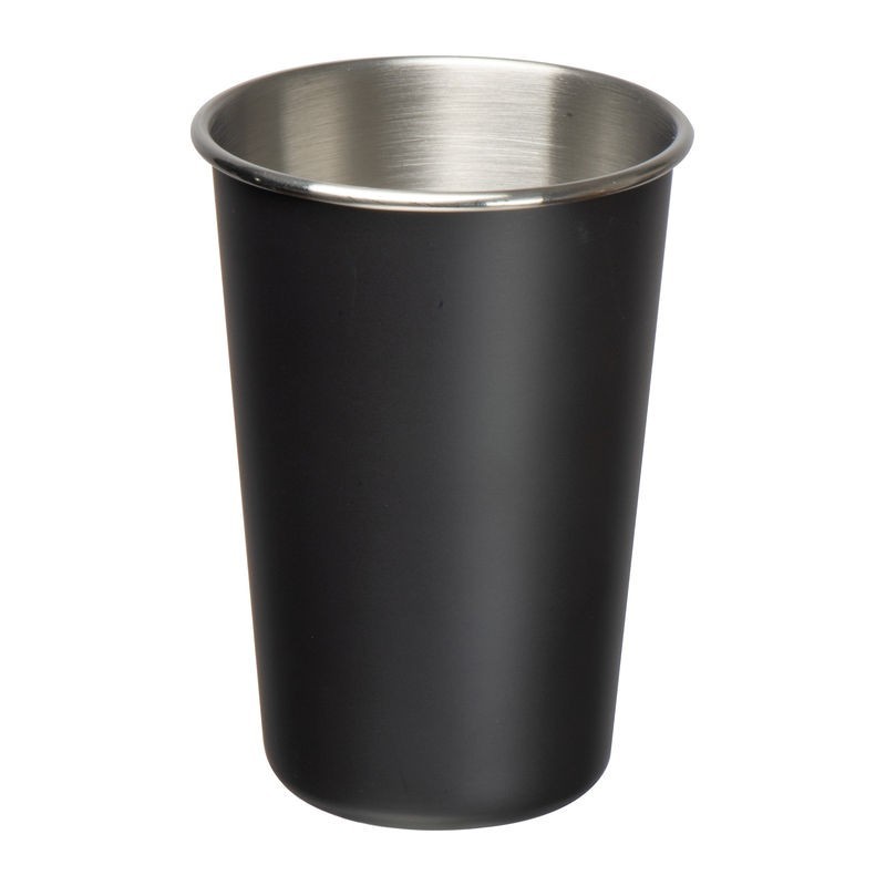 Pahar metalic 480ml 83973 Negru Pahar metalic 480ml 83973 Negru