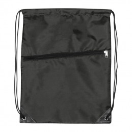 Rucsac cu siret Geantă sport RPET, Negru - 6371803