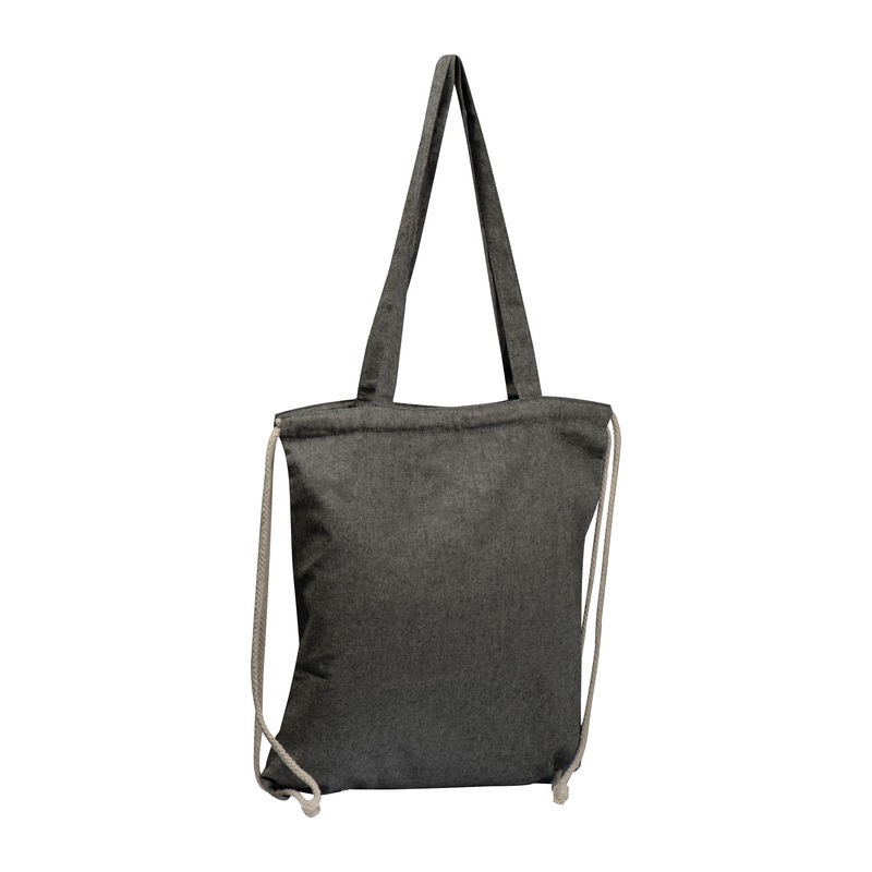 Rucsac cu snur- siret bumbac 140 gmp si sacosa bretea de umar 62543 Negru Rucsac cu snur- siret bumbac 140 gmp si sacosa bretea de umar 62543 Negru