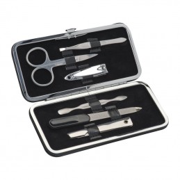 Trusa manichiura 7 piese - 74012 Negru - Black