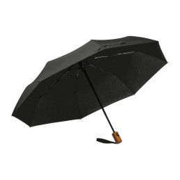 Umbrela pliabila cu stistem inchis-deschis - 4322303, Negru