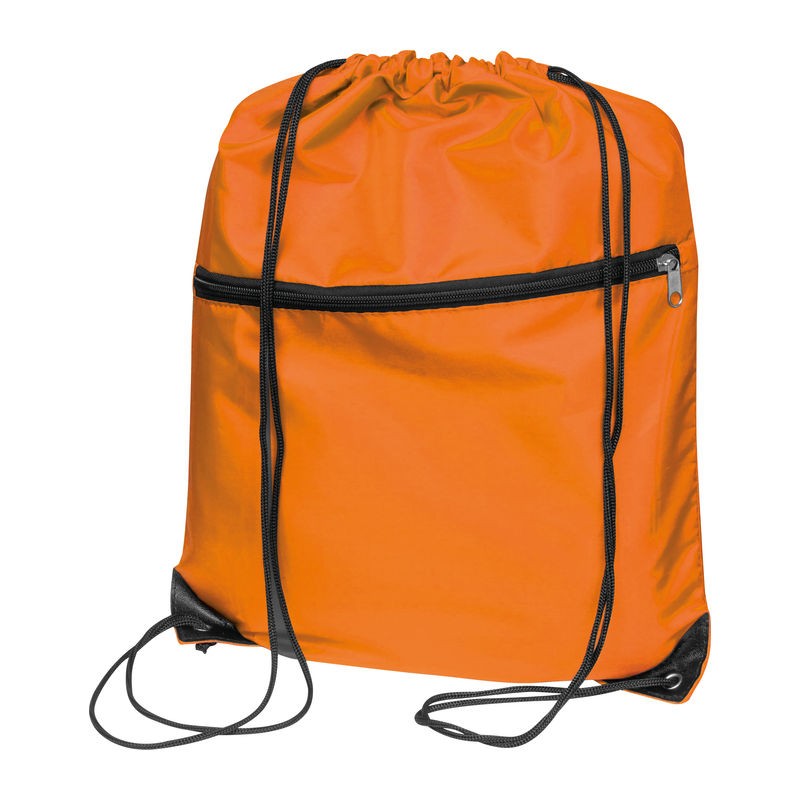 Rucsac cu snur- siret cu 2 compartimente RPET 63718 Orange Rucsac cu snur- siret cu 2 compartimente RPET 63718 Orange