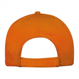 Sapca 5 panele basic bumbac 170 gmp - 52466 Orange