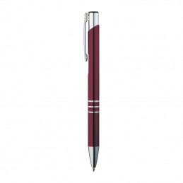 Pix metalic cu 3 inele ASCOT - 1333902, Grena- Burgundi -Bordeaux