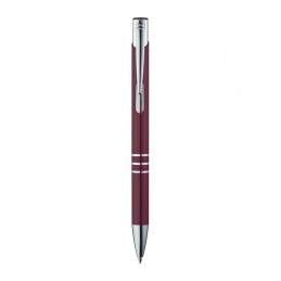 Pix metalic cu 3 inele ASCOT - 1333902, Grena- Burgundi -Bordeaux
