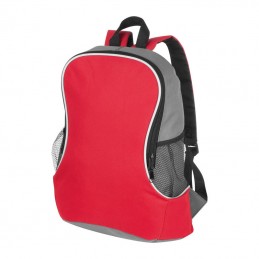 Rucsac poliester 600D 17 L cu buzunare laterale 68933 Rosu Rosu