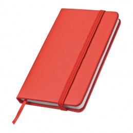 Carnetel A6 cu 80 file liniate - 2836705, Red