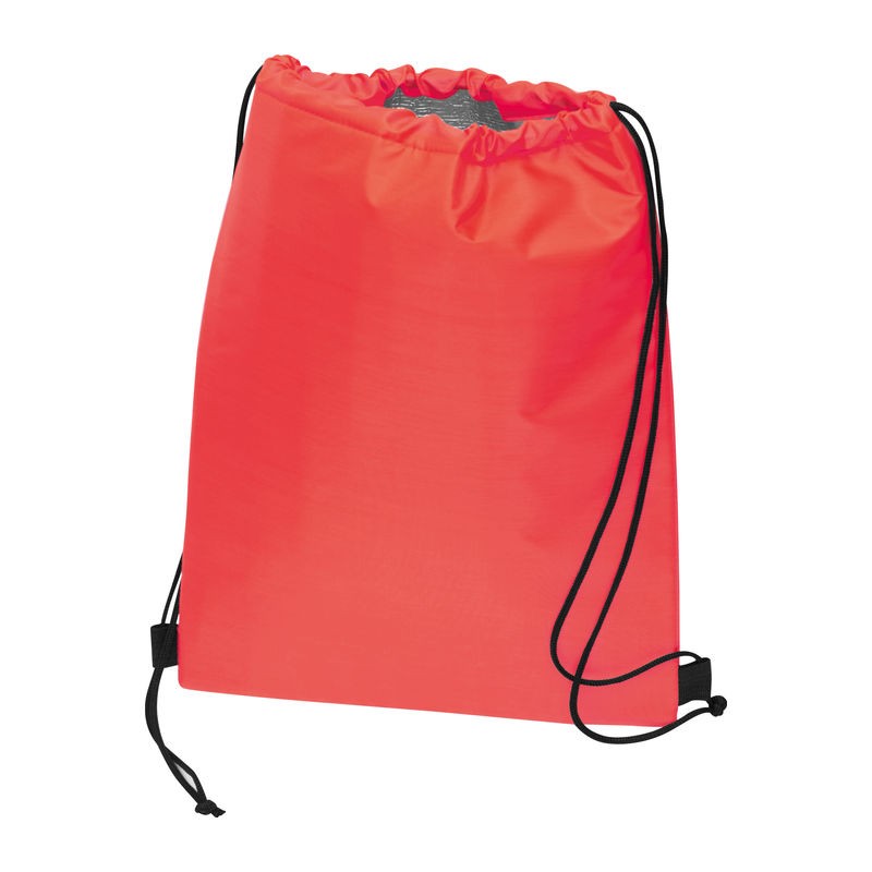 Rucsac cu snur- siret din polyester cooler - 60649 Rosu Rucsac cu snur- siret din polyester cooler - 60649 Rosu