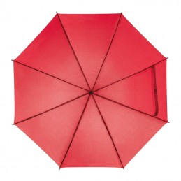 Umbrela automata maner lemn drept- 45086 Rosu Red