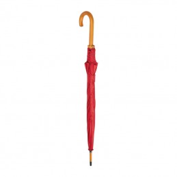 Umbrela automata maner lemn curbat - 45131 Rosu Red