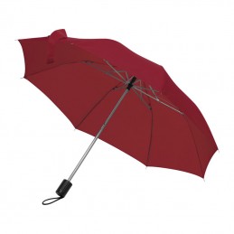 Umbrela pliabila economica RAINBOW- 4518802, Bordo grena