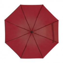 Umbrela pliabila economica RAINBOW- 4518802, Bordo grena