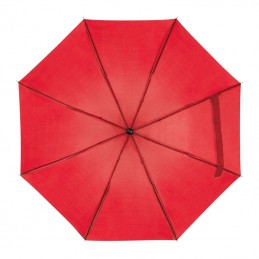 Umbrela pliabila economica RAINBOW - 4518805 Rosu - Red
