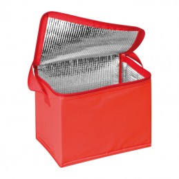 COOLER Geanta frigorifica pentru 6 cutii de 0,5 L 67104 Rosu
