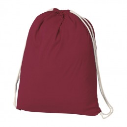Rucsac cu snur- siret bumbac 140 gmp Gym Bag 60024 Grena Bordeaux