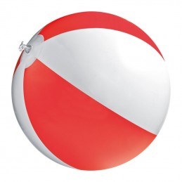 Minge de plaja cu panel de 40 cm bicolora 51051 Rosu Red