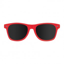 Ochelari de soare UV400 "nerd look" - 58758 Rosu Red