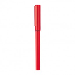 Pix plastic ROLLER cu cerneala albastra 13875 - Rosu