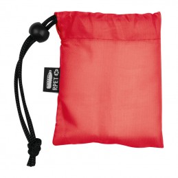 Pelerina  - Poncho de ploaie in husa  RPET, 43788-  Rosu