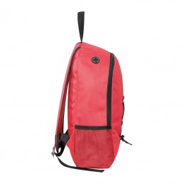 Rucsac poliester 600D 13 L cu buzunare laterale- 60652 Rosu - Red
