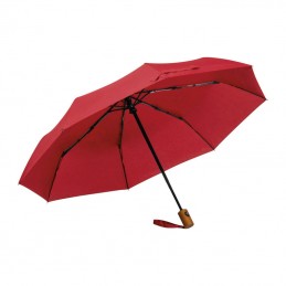 Umbrela pliabila cu stistem inchis-deschis - 4322305, Rosu