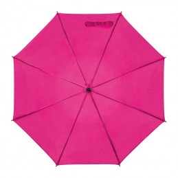 Umbrela automata maner lemn curbat - 45131 Roz Pink