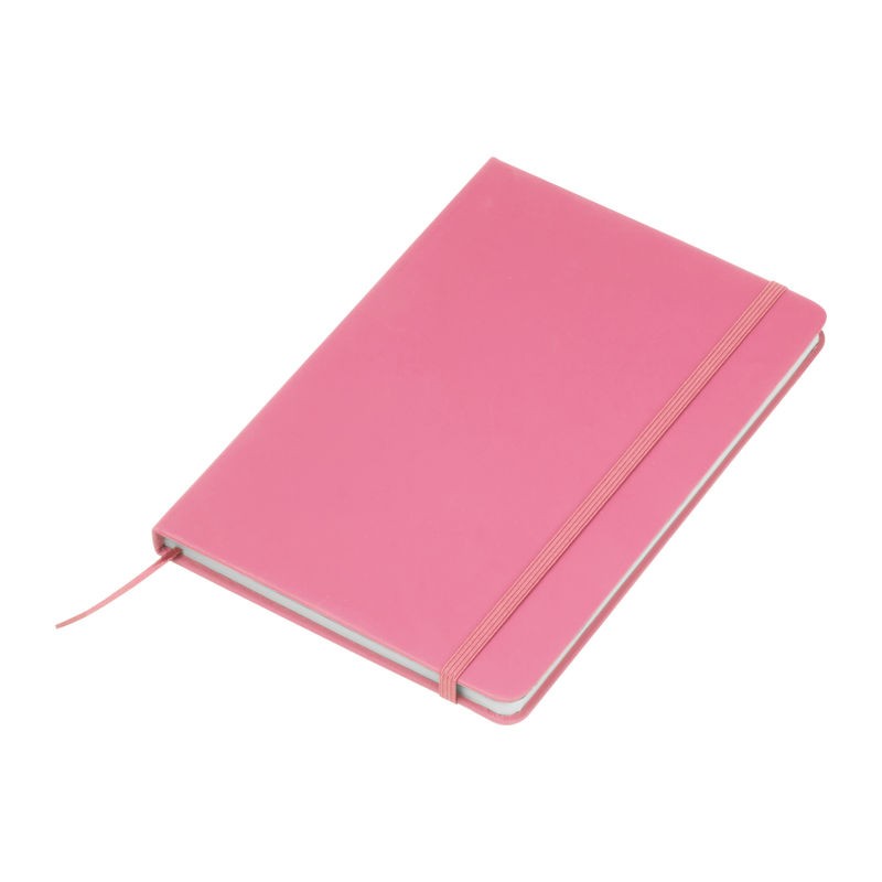 Carnetel A5 80 file liniate coperti PU, Roz - 2526111 Carnetel A5 80 file liniate coperti PU, Roz - 2526111