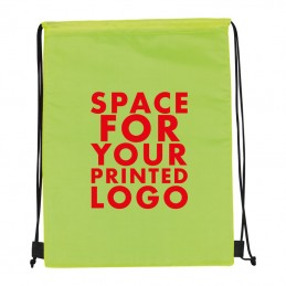 Rucsac cu snur- siret din polyester cooler  - 60649 VerdeApplegreen