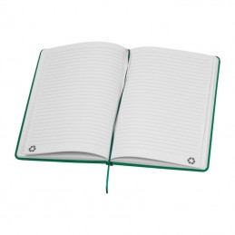 Carnetel A5 80 file liniate coperti PU,  Verde - 2526109