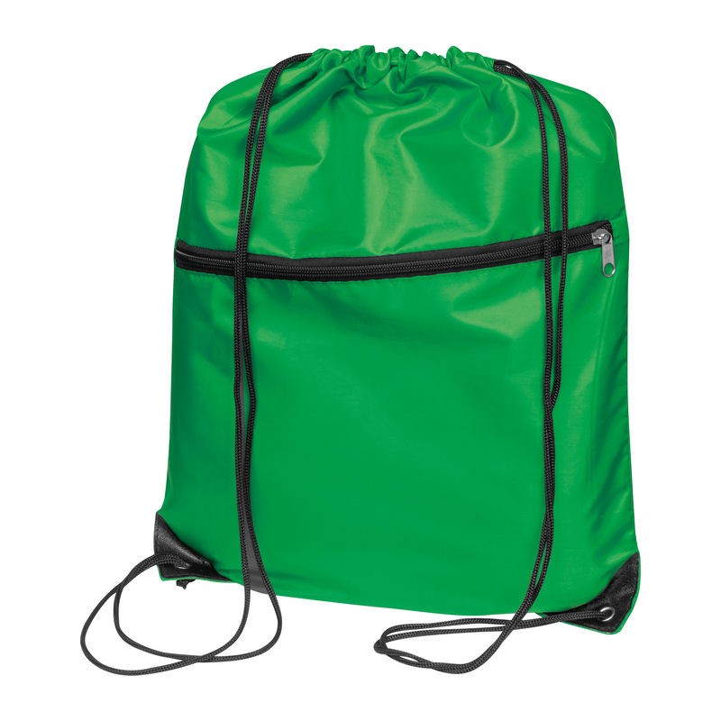 Rucsac cu snur- siret cu 2 compartimente RPET 63718 Verde Rucsac cu snur- siret cu 2 compartimente RPET 63718 Verde