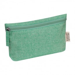Borseta cosmetica de bumbac 180 gmp reciclat  64310 - Verde