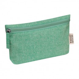 Borseta cosmetica de bumbac 180 gmp reciclat  64310 - Verde