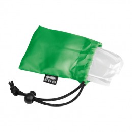 Pelerina  - Poncho de ploaie in husa  RPET, 43788-  Verde