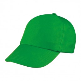 Sapca 5 panele basic bumbac 170 gmp - 52466 Verde Green