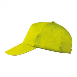 Sapca 5 panele basic bumbac 170 gmp - 52466 Verde Applegreen