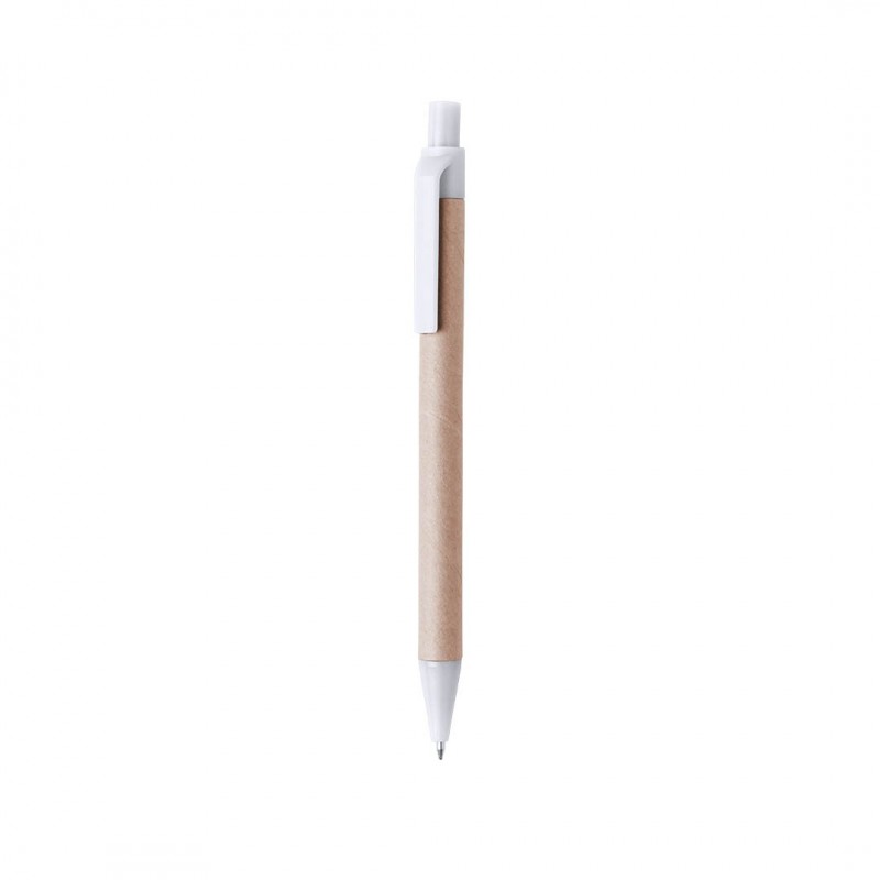 Pix din carton cu clip colorat Tori (MAKITO 3564 ) Alb - WHITE Pix din carton cu clip colorat Tori (MAKITO 3564 ) Alb - WHITE