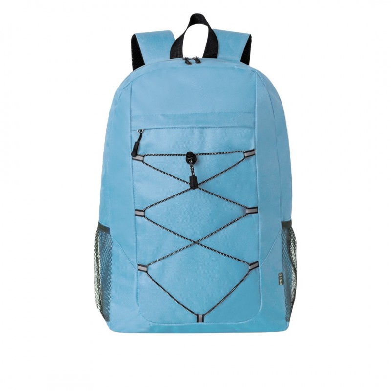 Rucsac poliester 600D RPET cu plase laterale Manet (MAKITO 20891 ) - Harriot- Albastru- LIGHT BLUE Rucsac poliester 600D RPET cu plase laterale Manet (MAKITO 20891 ) - Harriot- Albastru- LIGHT BLUE