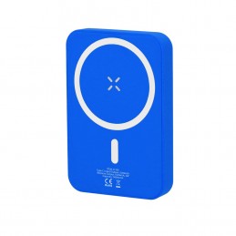 Powerbank 5000 mAh cu incarcare wireless 5 W magnetic Tudelak (MAKITO 21356 )  Albastru- BLUE