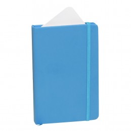 Carnetel A6 foi veline coperti PU Kine. Notepad (MAKITO 3393 ) Albastru - LIGHT BLUE