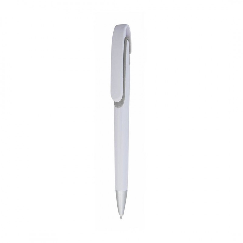 Pix plastic bicolor clips lat Klinch (MAKITO 3958 ) - Serval Argintiu gri SILVER Pix plastic bicolor clips lat Klinch (MAKITO 3958 ) - Serval Argintiu gri SILVER