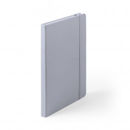 Carnetel A5 100 file veline coperti PU Nopuk Cilux  (MAKITO 4060 ) - Gri argintiu  - SILVER