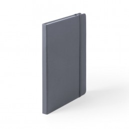 Carnetel A5 100 file veline coperti PU Nopuk Cilux  (MAKITO 4060 ) - Gri- GREY