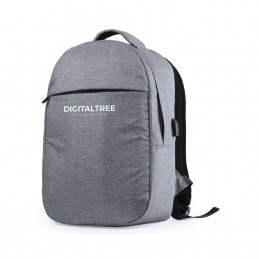 Rucsac Laptop cu compartiment RFID Backpack Rigal.  (MAKITO 6215 ) - GREY