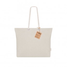 Sacosa bumbac 220 gmp mare cu burduf pliu Coulan. Bag (MAKITO 21491 ) NATURAL