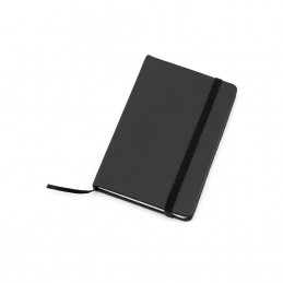 Carnetel A6 foi liniate coperti PU Kinelin. Notepad (MAKITO 5299 ) - Negru BLACK